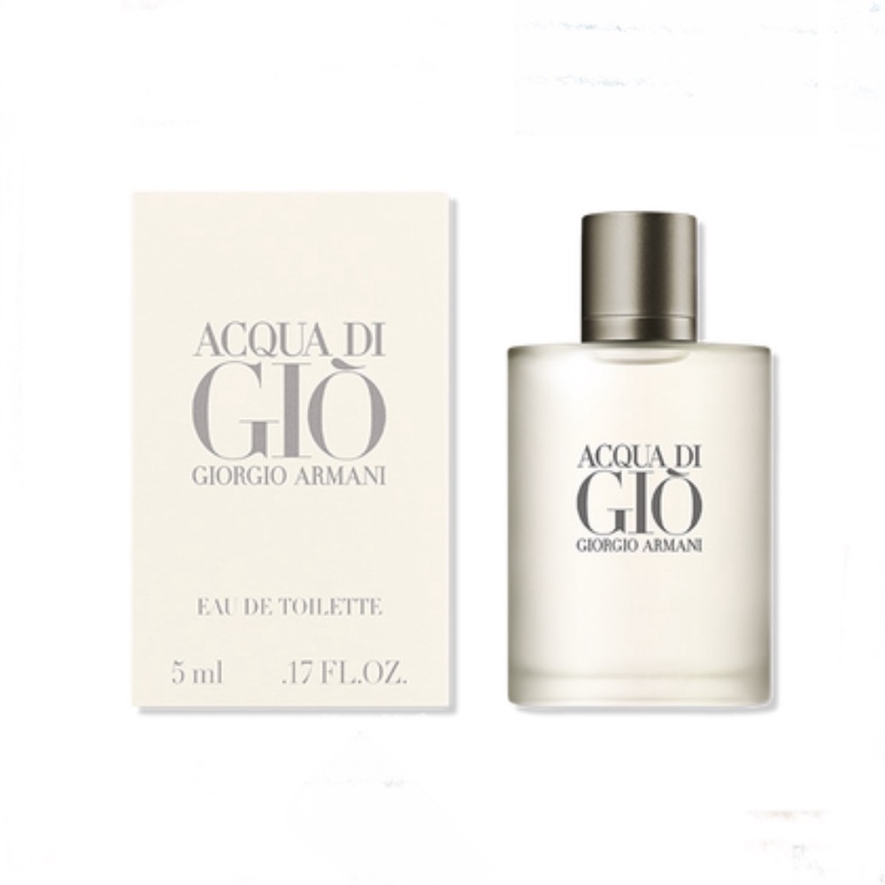 NEW Giorgio Armani Acqua di Gio E T Travel Mini Collectible